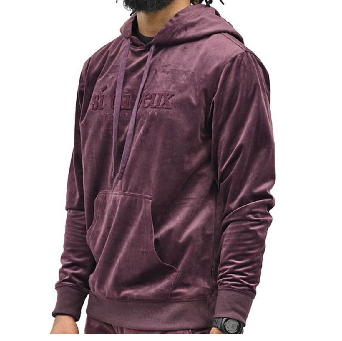 SI TU VEUX Velvet Hoodie