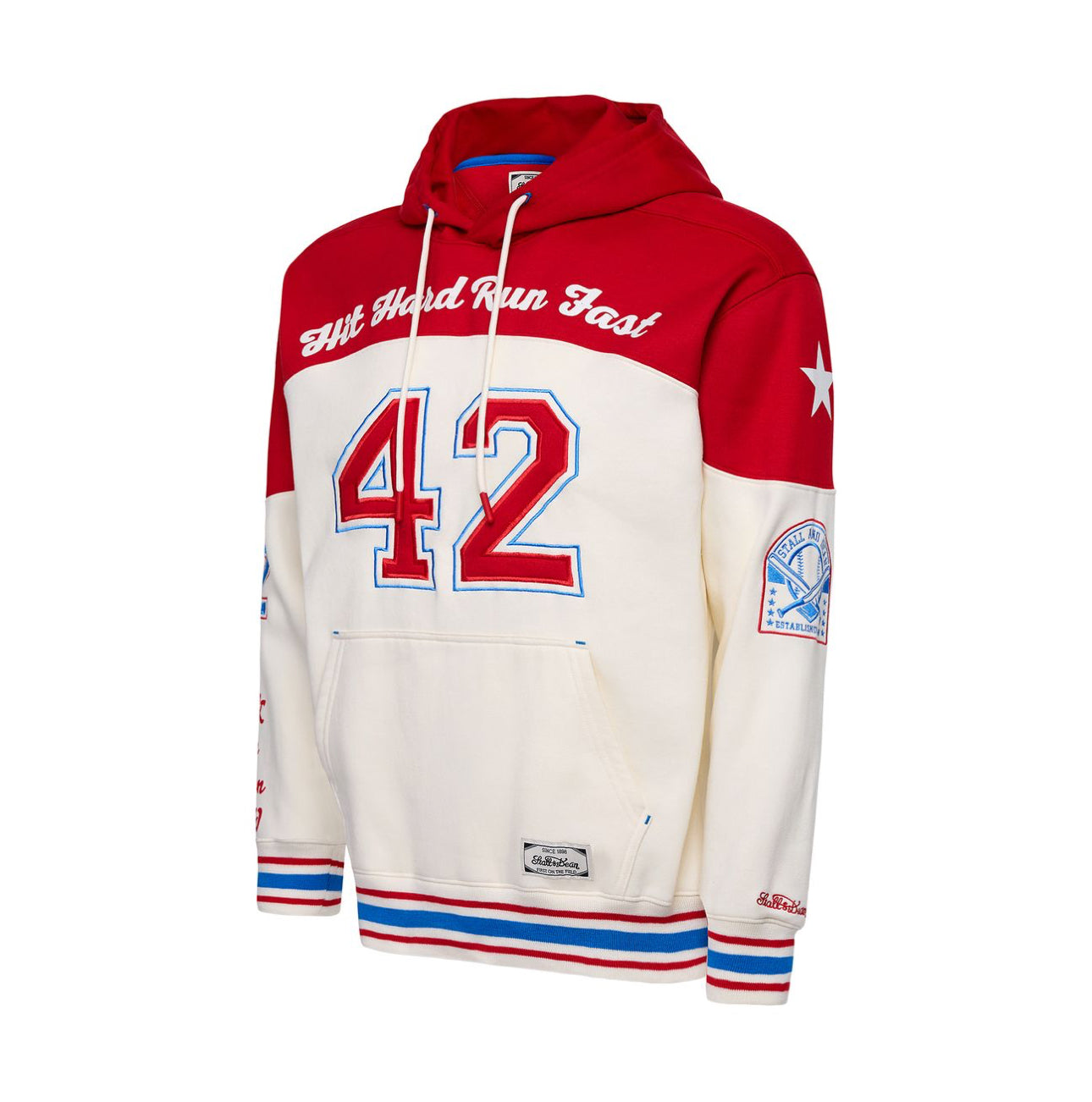 STALL&DEAN Hit Hard Colorblock Pullover Hoodie