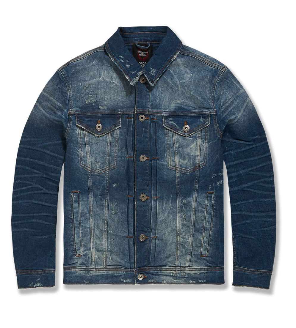 JORDAN CRAIG Big Mens Denim Jacket
