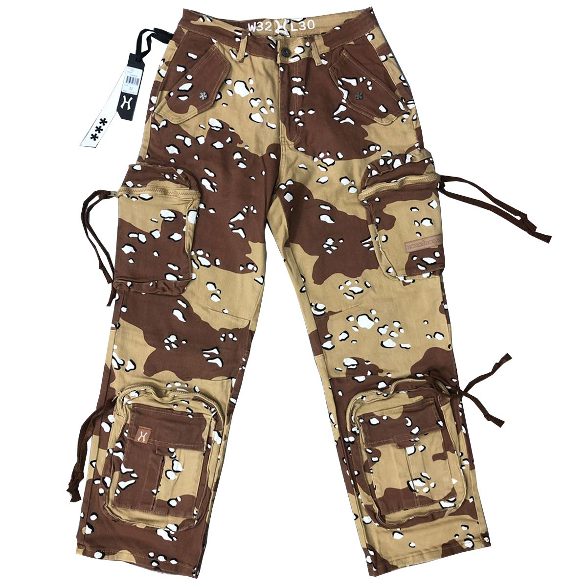 HUDSON Homme Des Douleur 3D Pocket Baggy Jean