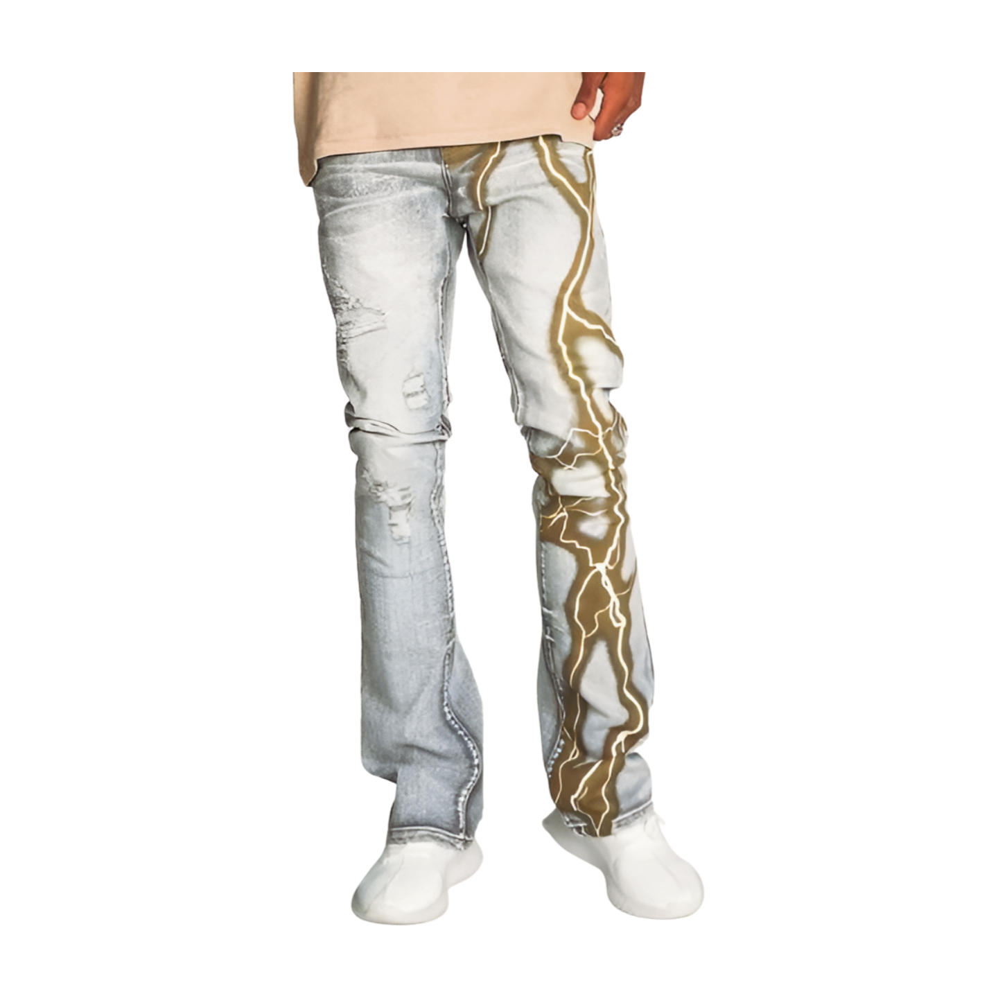 ARMOR JEANS Lightning Stacked Jean