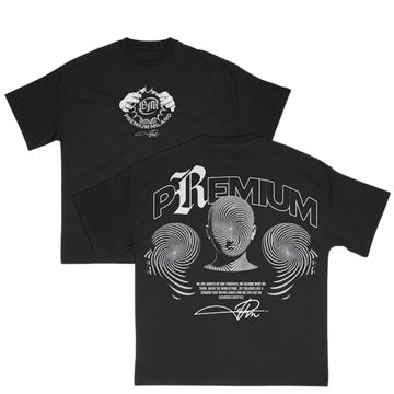 Hypnotized Minds Crew Neck T-Shirt Black