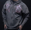 (A Packs Sold Out) DREAMSTATE STAR STUDS FLEECE OVERSIZED HOODY