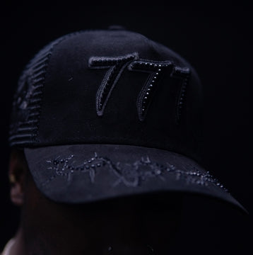 V2 DIAMOND 777 SUEDE TRUCKER