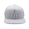 NY Snapback Hat 2605 Grey/Navy