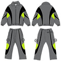 H NYLON SET (GREY)