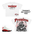 Target On Sight Crew Neck T-Shirt White