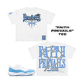 Faith Prevails Crew Neck T-Shirt White
