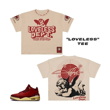 Loveless Crew Neck T-Shirt Cream