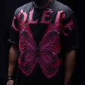 BUTTERFLY TEE (BLACK PINK)
