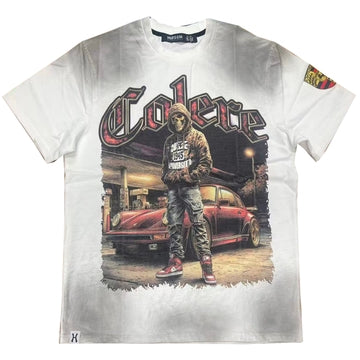 PORSCHE TEE (WHITE)