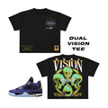Dual Vision Crew Neck T-Shirt Black