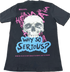 ARMOR JEANS "Why So Serious" Heavy Graphic T-Shirt