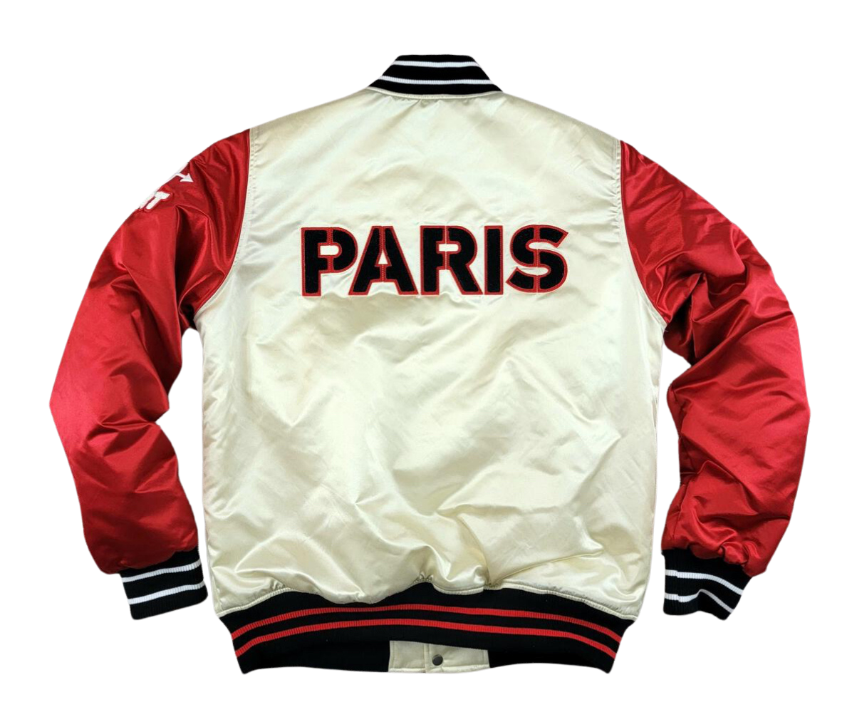 SD SPORT Red Peppers Satin Varsity Jacket