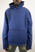 ARMOR JEANS Cropped & Distressed Hoodie