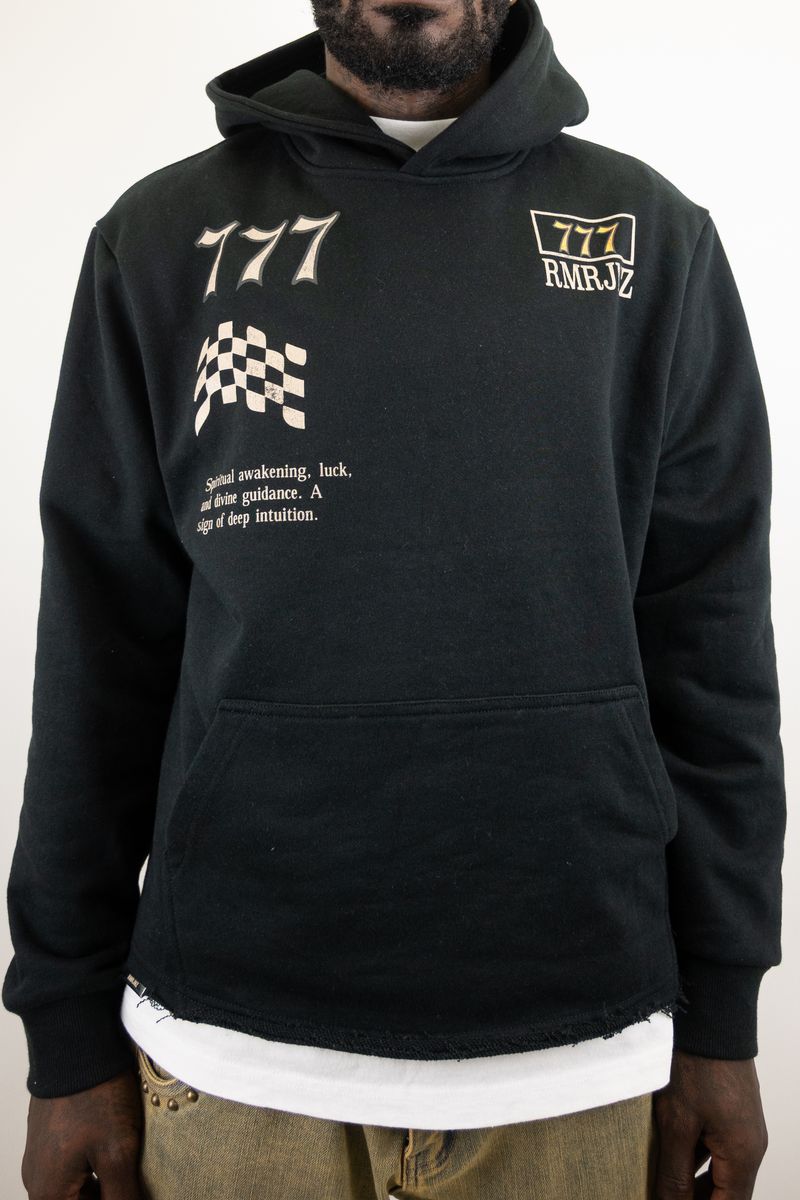 ARMOR JEANS Cropped 777 Moto Hoodie