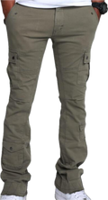 DASH Sage Cargo Stacked Pants (Big & Tall)