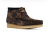 CLARK ORIGINALS Wallabee Boots Black/Khaki Floral