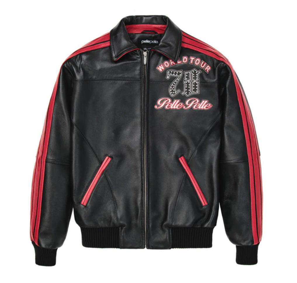 PELLE PELLE World Tour Plush Leather Jacket