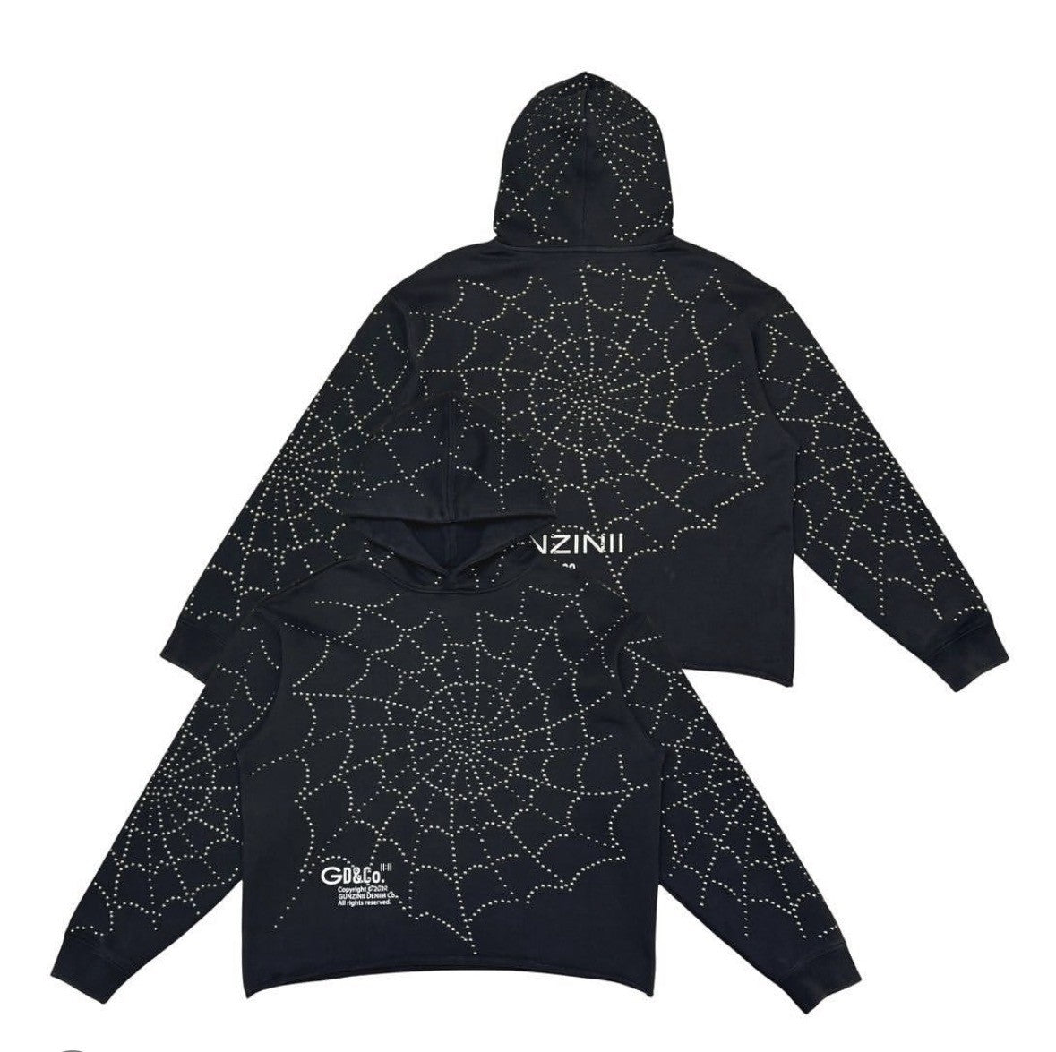 GUNZINI SpiderWeb Hoodie
