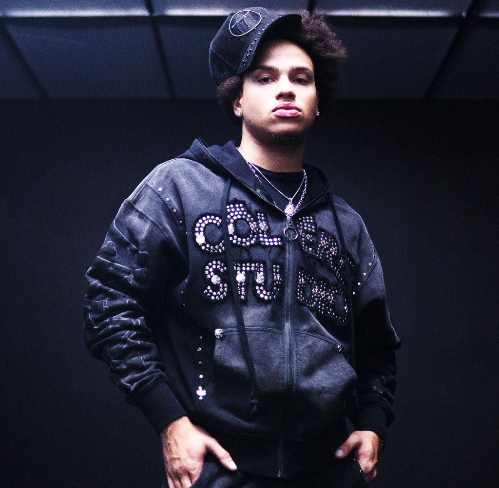 HUDSON COLERE BONES ZIP UP HOODY