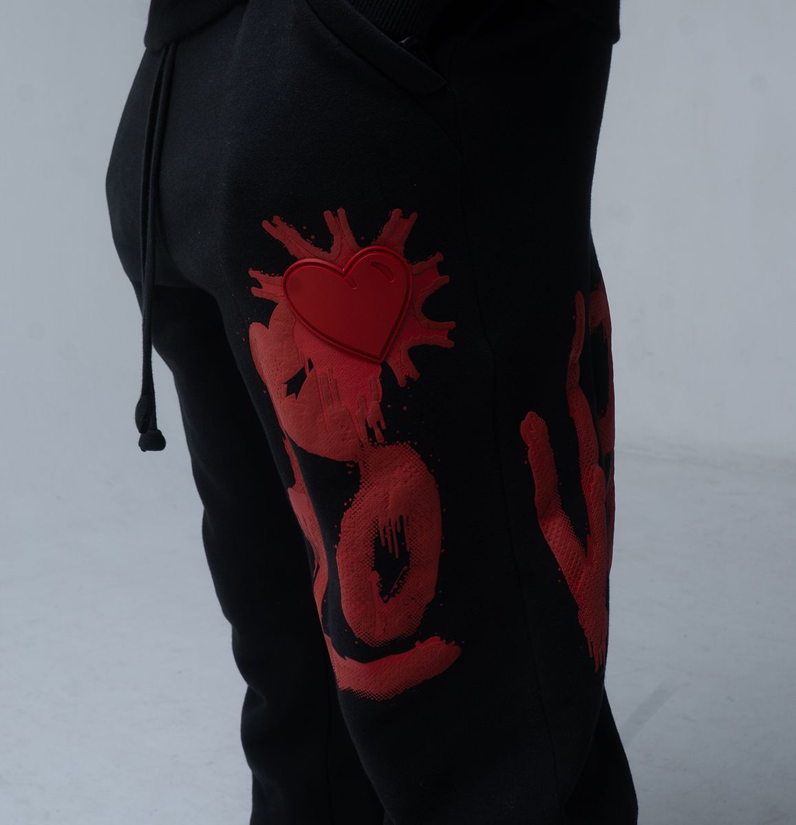 HUDSON BLACK LOVE JOGGER