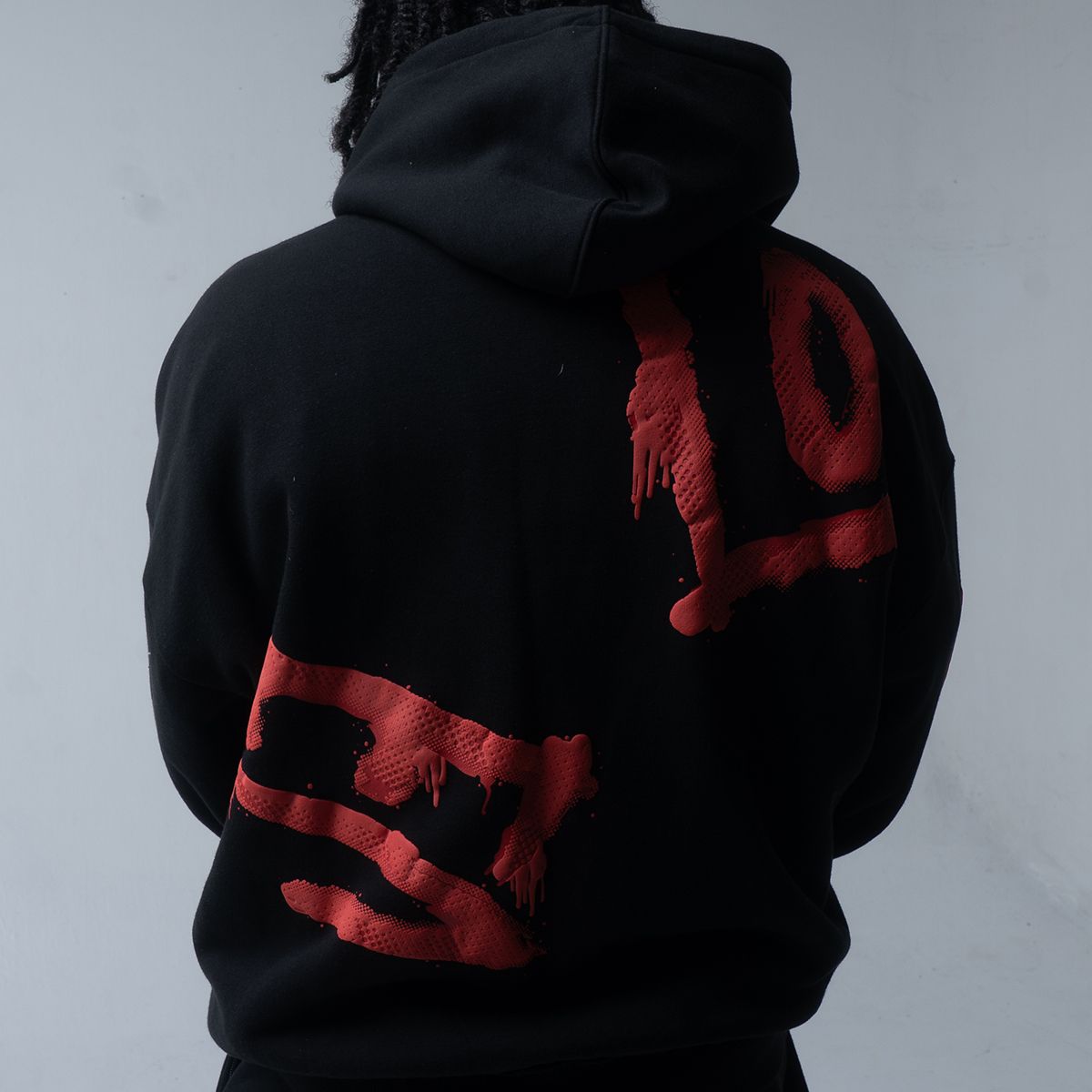 HUDSON BLACK LOVE HOODY