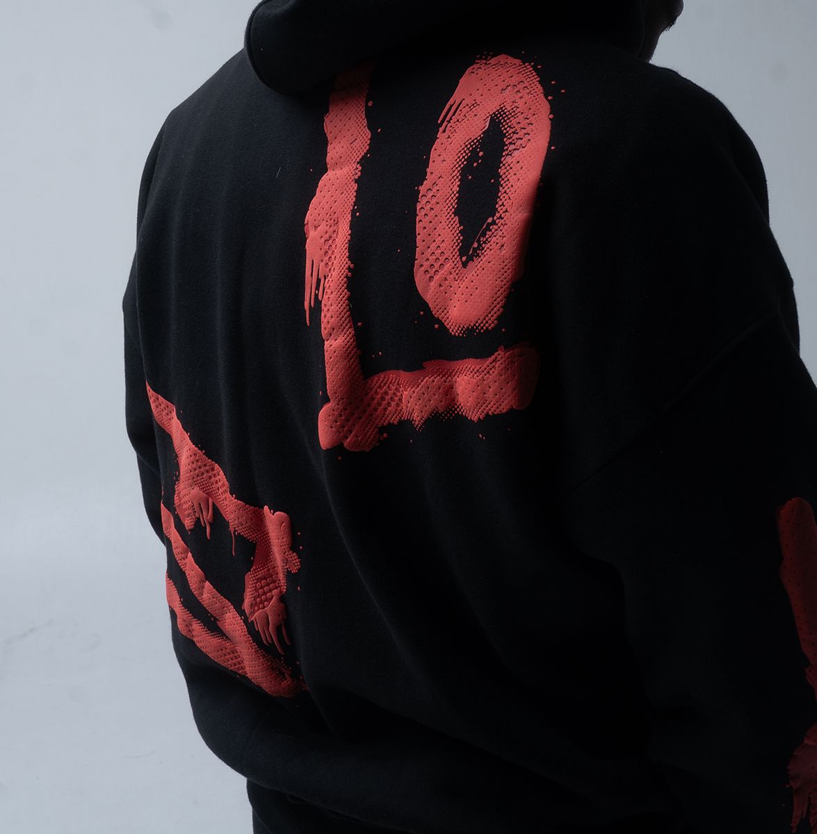 HUDSON BLACK LOVE HOODY