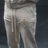 HUDSON STUDDED FLEECE FLAIR JOGGER