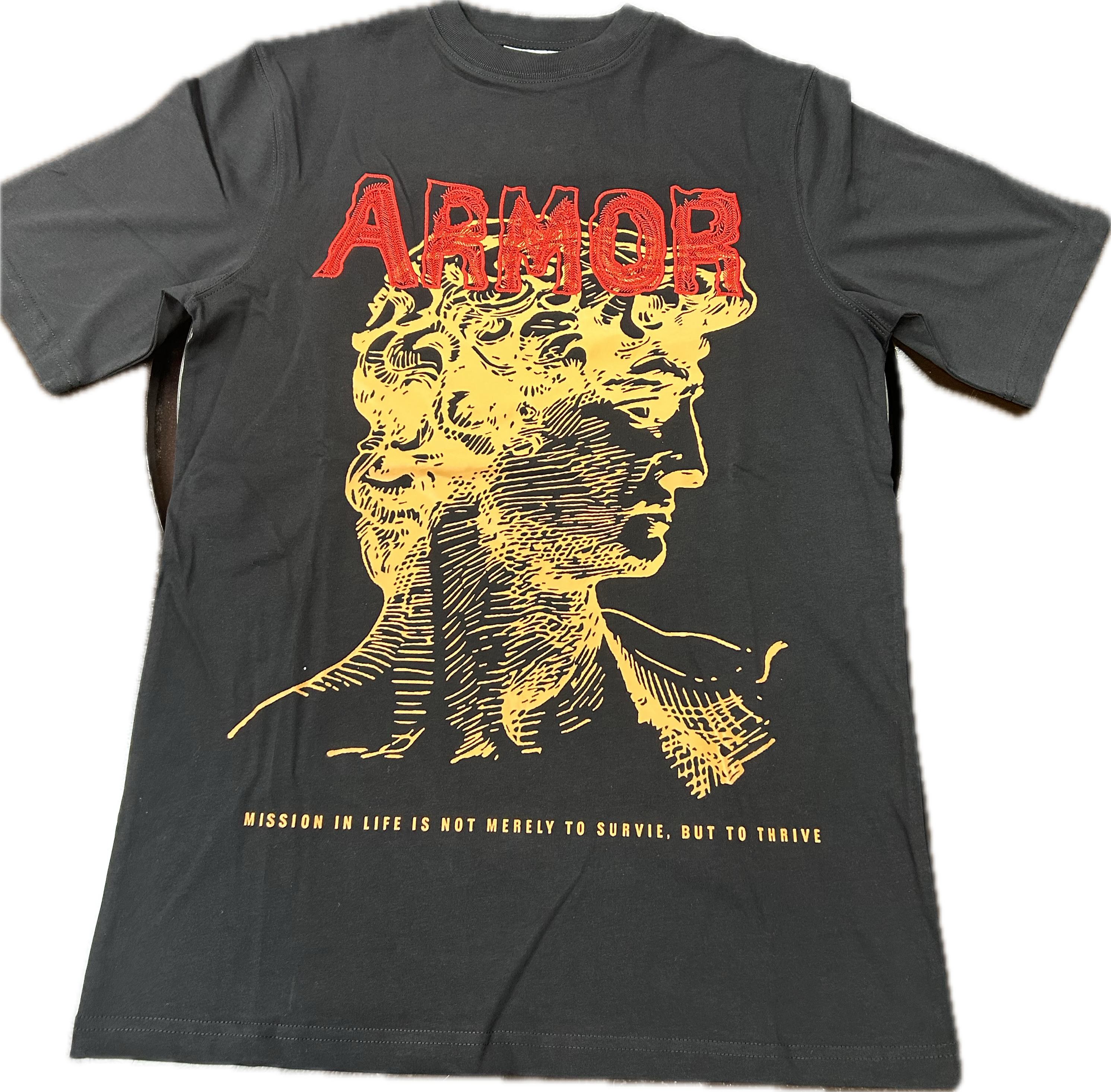 ARMOR JEANS "Make Art Your Life" Heavy Graphic T-Shirt