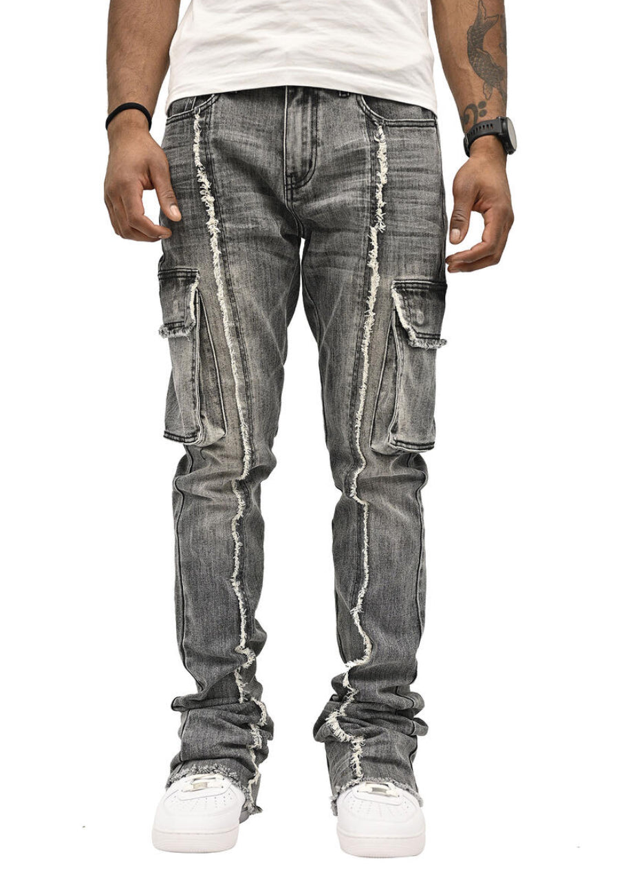 CAVIT DENIM Racer Stacked Jean