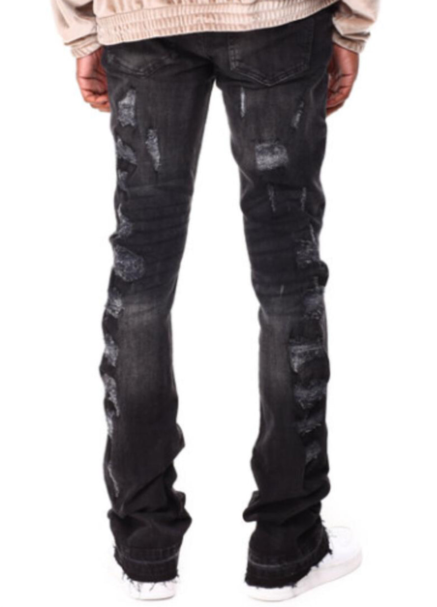 DASH Stacked Fit Rip & Repair Jean