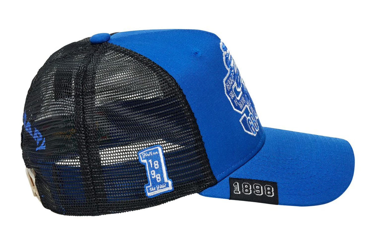 STALL&DEAN 'All American' 5 Panel Twill/Mesh Trucker Hat