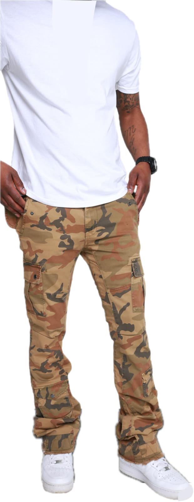 DASH Cargo Stacked Pants