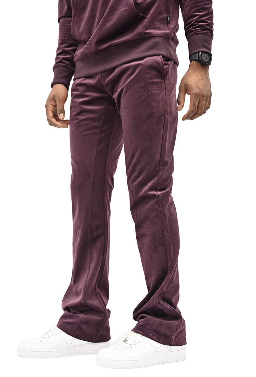 SI TU VEUX Velvet Flare Jogger