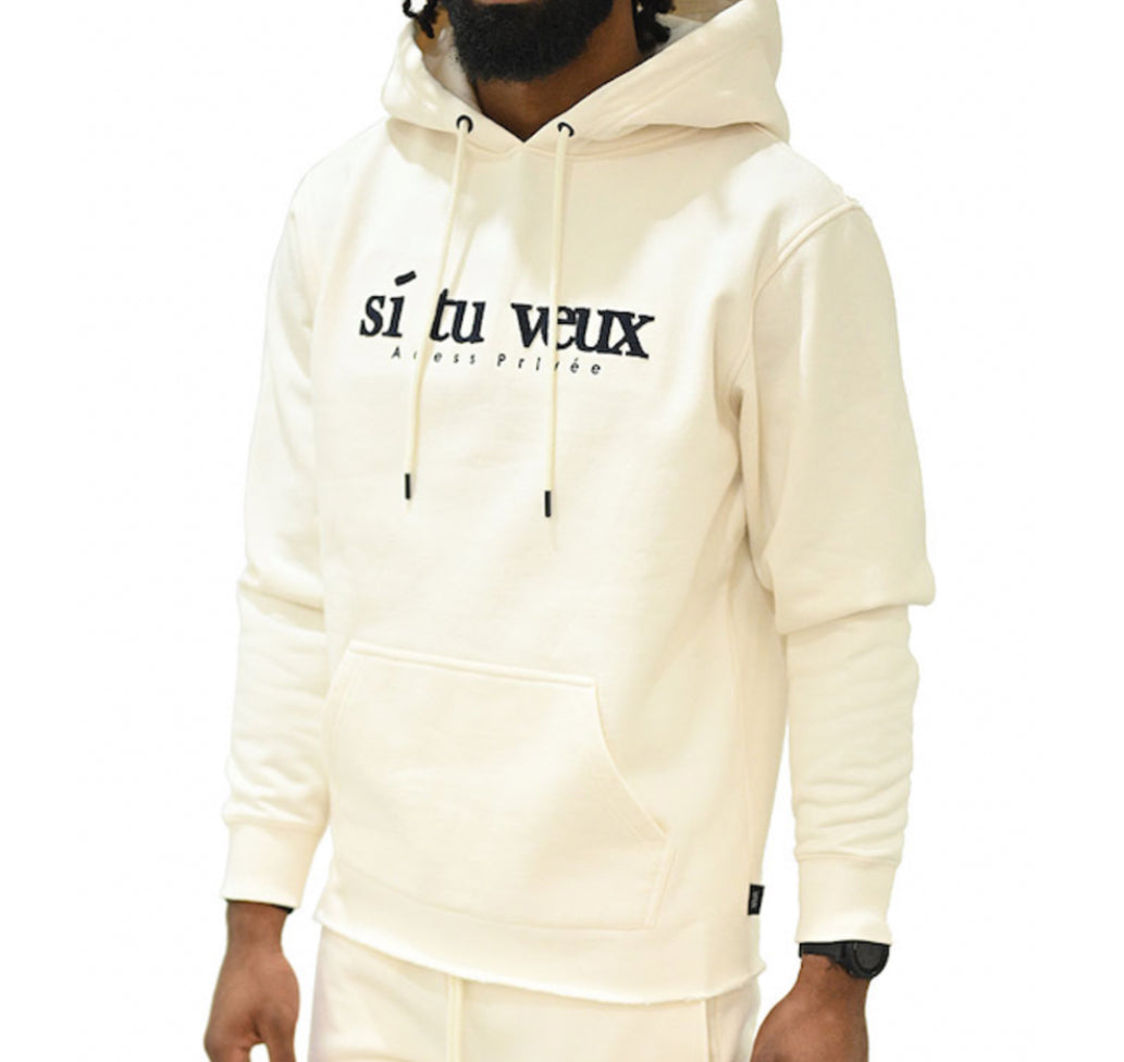 SI TU VEUX "Veux" Hoodie