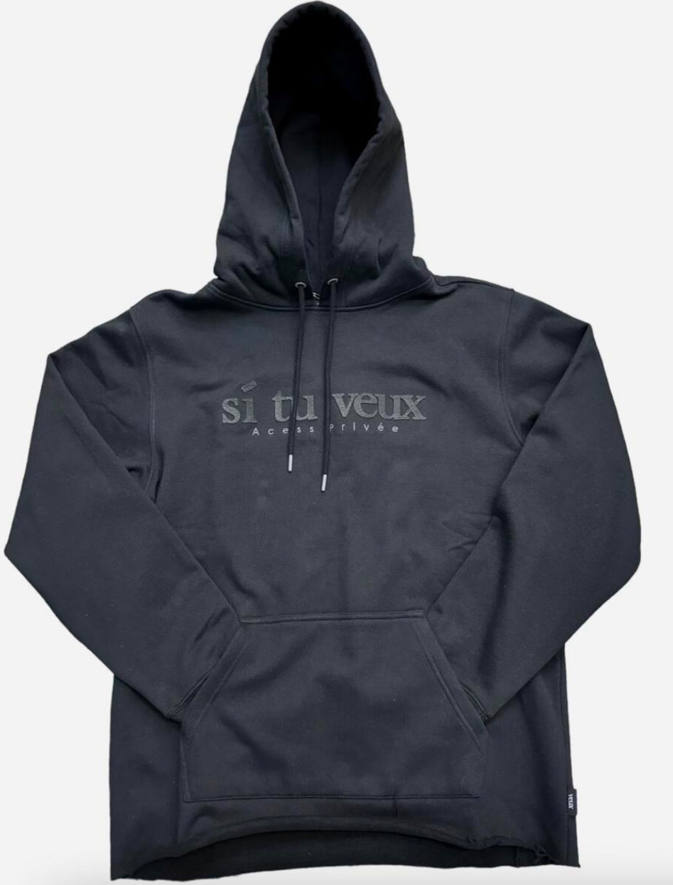 SI TU VEUX "Veux" Hoodie