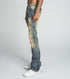 ARMOR JEANS Blue Leaves Stacked Jean