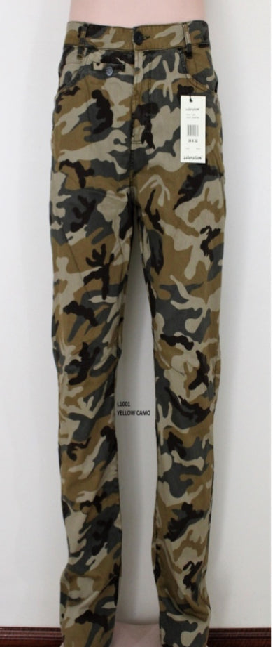 Dash Camo Yellow Jeans (B&T)