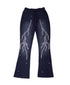 LIVE MECHANICS "Blue Thunder" Flared Pants