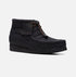 CLARK ORIGINALS Wallabee Boots Black Quilted