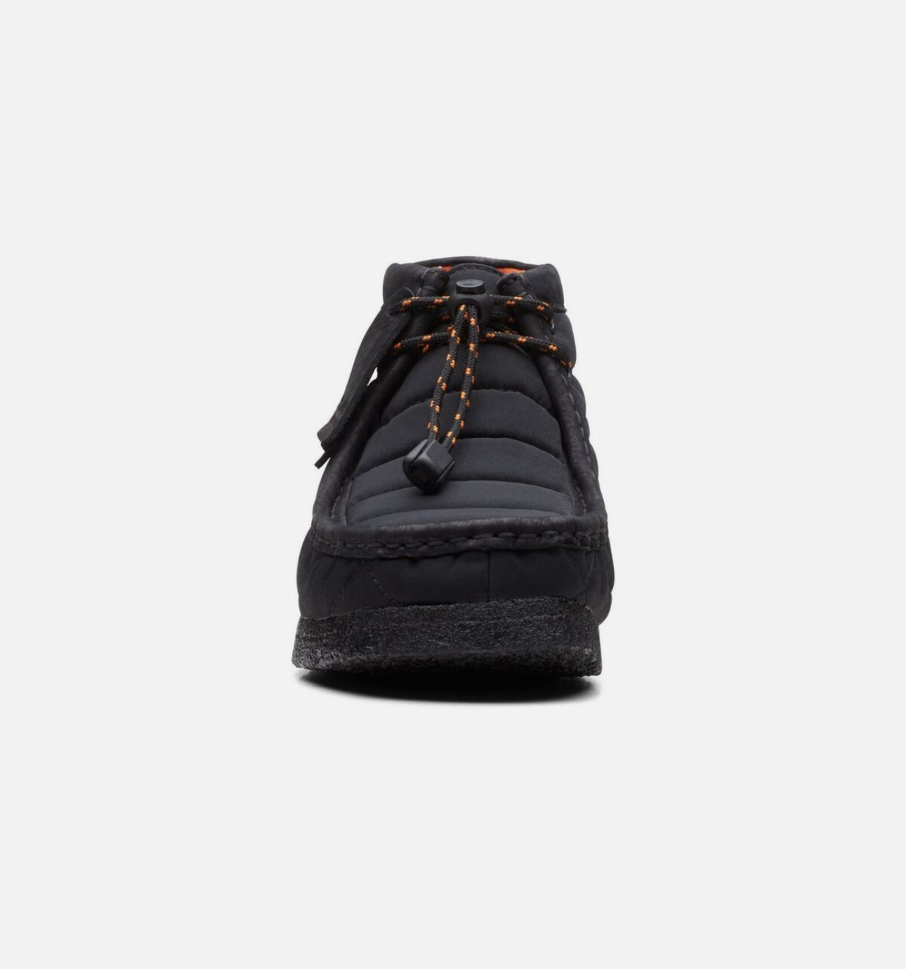 CLARK ORIGINALS Wallabee Boots Black Quilted