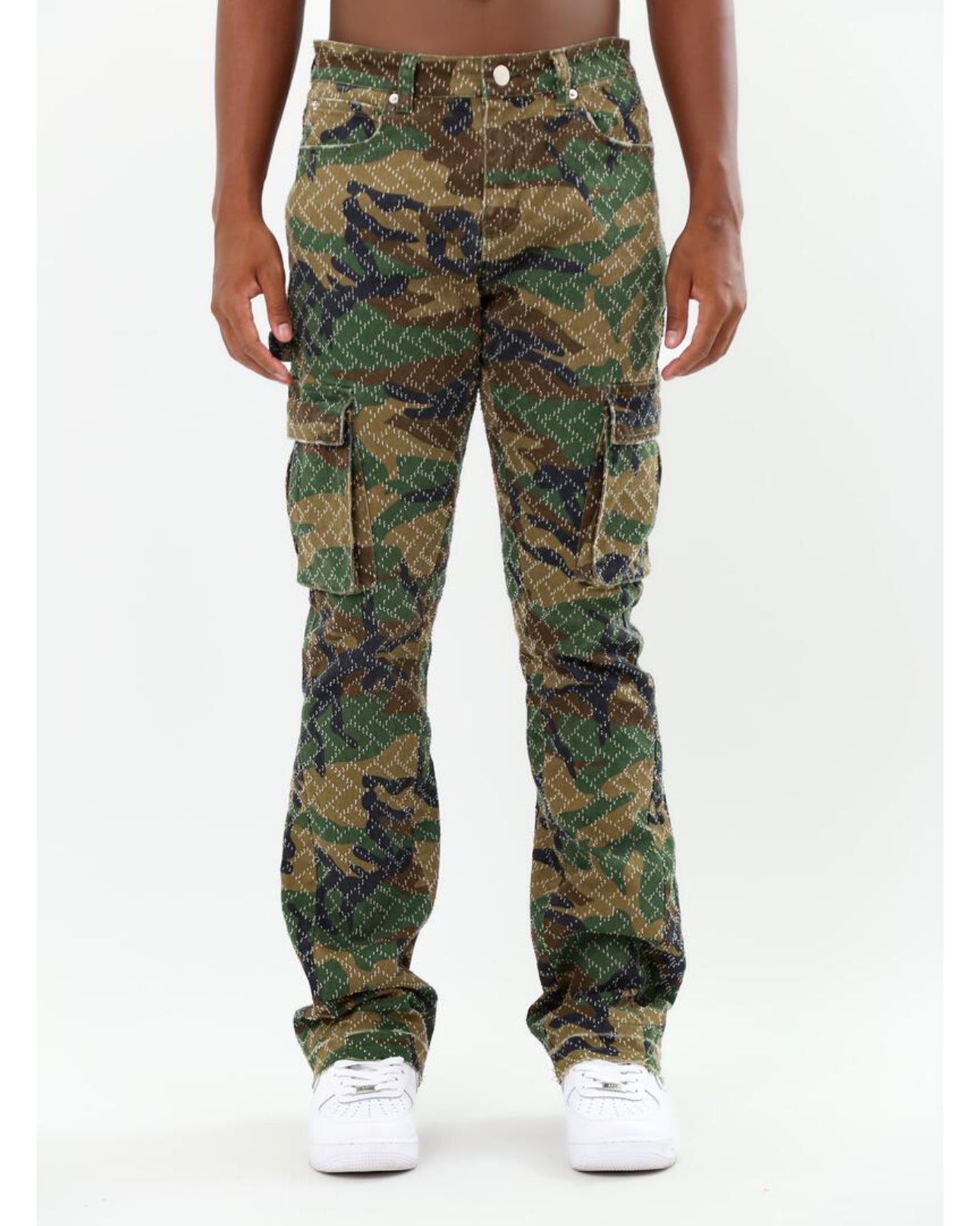 ARMOR JEANS Camouflage Stacked Jeans