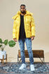 JORDAN CRAIG Oversized Hooded Bubble Coat