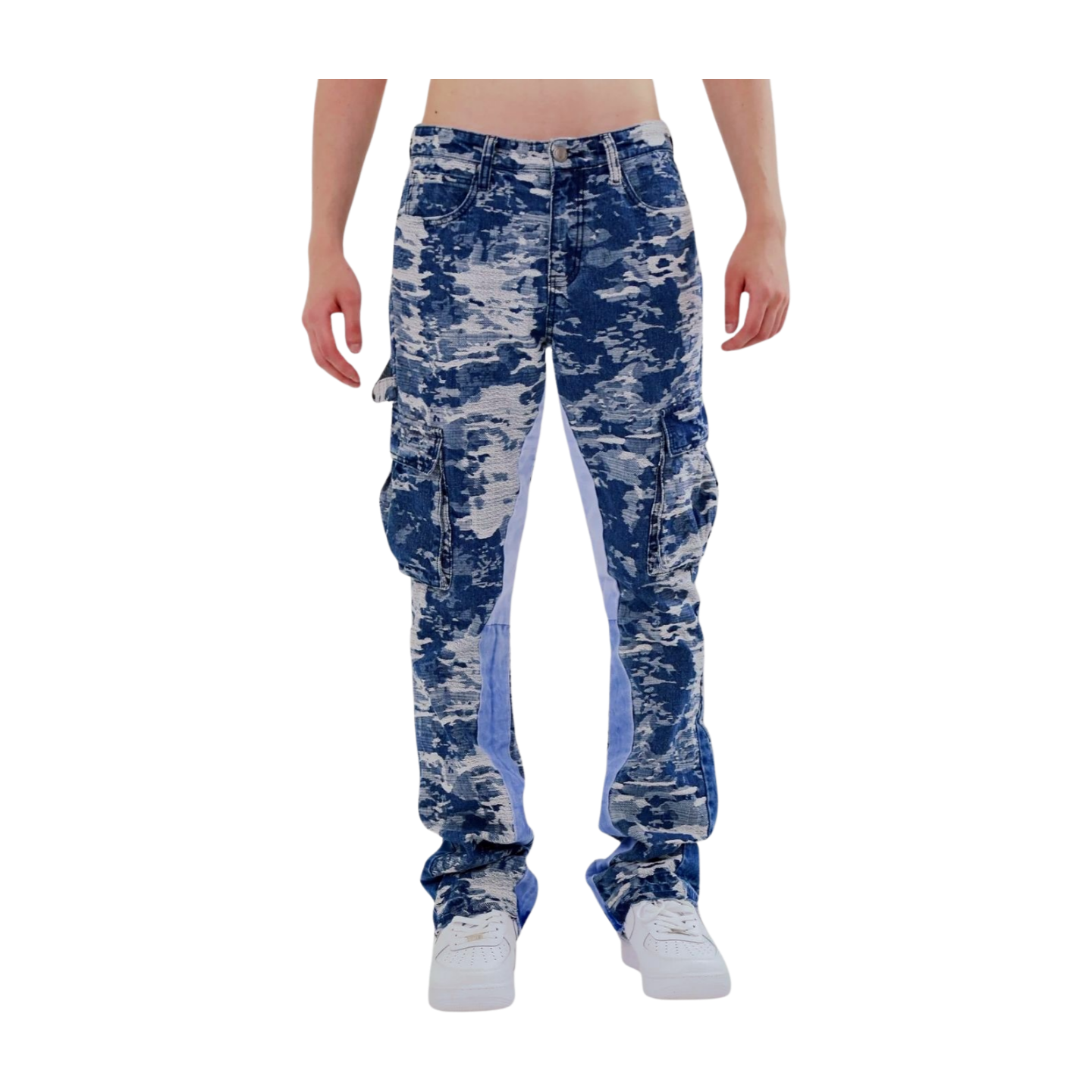 ARMOR JEANS Cargo Jacquard Stacked Jean