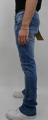 SBO LIGHT BLUE RIP & TEAR  STACKED JEANS