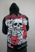 ARMOR JEANS Graphic Skull&Tiger Hoodie
