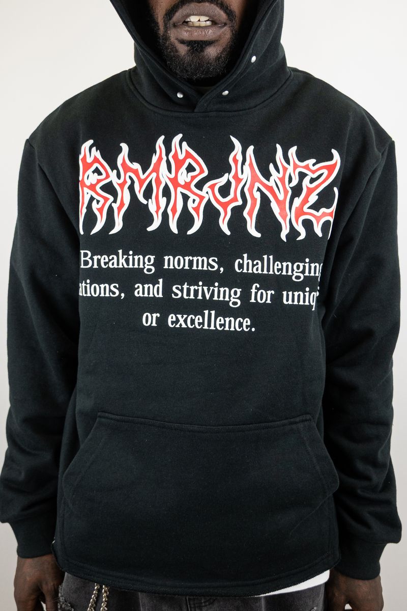 ARMOR JEANS Graphic Skull&Tiger Hoodie