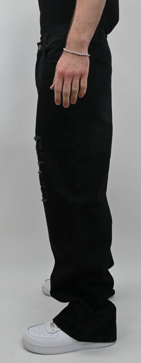 SBO Black Baggy Fit Jeans