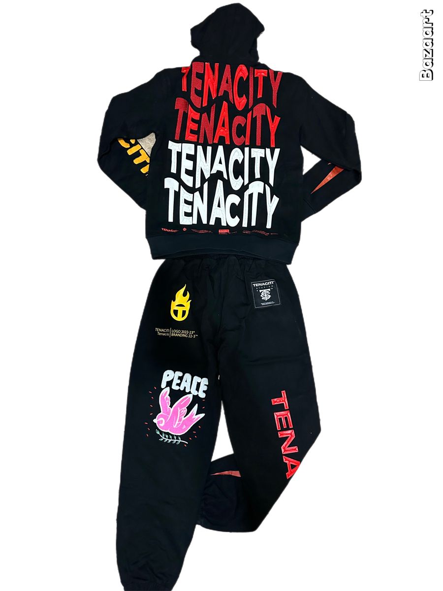 TENACITI Enjoy The Present It's A Gift Fleece Sweatsuit